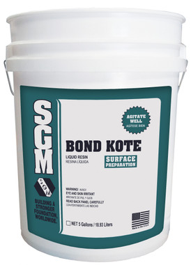 T8141 BOND KOTE LIQUID RESIN*USE ONE 5GAL. PL. FOR 2 BGS OF POWDER*