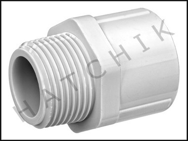 U1105 MALE ADAPTOR S X MPT  1/2" 436-005