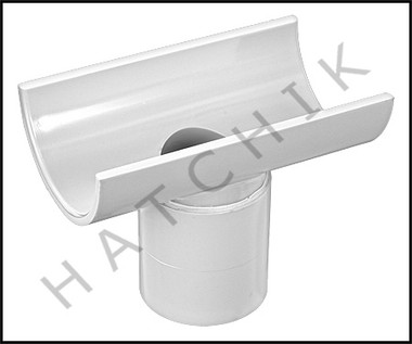 U2753 PVC SCH 40 SADDLE TEE 3" X 2" 463-338