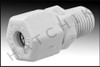 C2000 POLY FITTING 1/4" MPT X 1/4" TUBE COMPRESSION MA