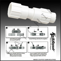 U4270 KWIKREPAIR 1-1/2 x 1-1/2 coupling REPAIR COUPLER