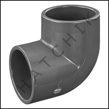 U6830 ELBOW (90) SCH 80 3" SLIP