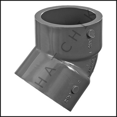 U6925 ELBOW (45) SCH 80 2-1/2" SLIP