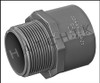 U7215 MALE ADAPTOR SCH 80 1-1/2"