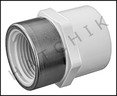 U7311 FEMALE ADAPTOR REINFORCED 1" 1" FPT X S #835-010SR