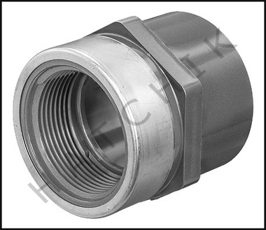 U7316 FEMALE ADAPTOR REINFORCED 1-1/2" 1-1/2" FPT X S #835-015SR