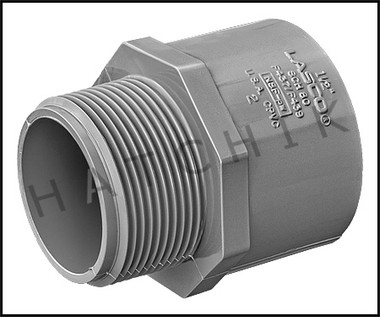 U7526 MALE ADAPTOR CPVC  1-1/2" MPT X S