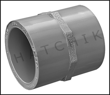 U7529 COUPLING CPVC SLIP 2"