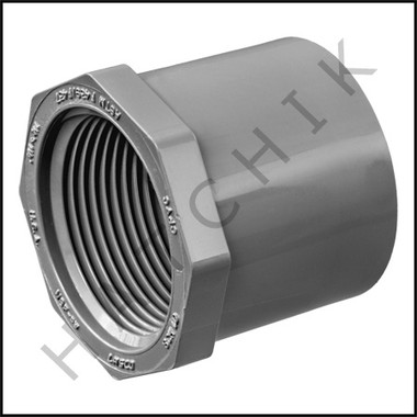 U7537 BUSHING CPVC S X F 1-1/2 X 1-1/4 1-1/2" X 1-1/4