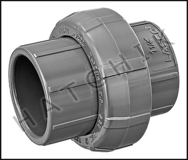 U7712 UNION LASCO 1-1/4" SLIP SCH 80