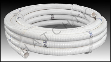 U8609 FLEXIBLE PVC PIPE 1" X 50' WHITE WHITE       (U8610)