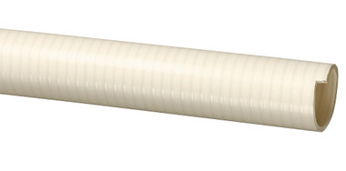 U8610 FLEXIBLE PVC PIPE 1IN X 100FT COLOR: WHITE/CREAM