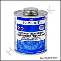 V1020 PVC PRIMER POOL TITE QT   LOW VOC WET R DRY - BLUE PRIMER      QUART