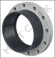 V1281 PVC FLANGE - SLIP 10