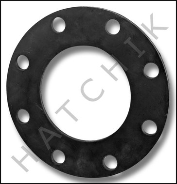 V1351 FLANGE GASKET - 5"      1/4" THICK NEOPRENE