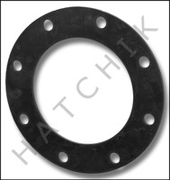 V1381 FLANGE GASKET - 8"      1/4" THICK NEOPRENE