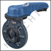 V1400 PLASTIC WAFER VALVE - 2" WITH HANDLE  (V1501)