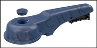 V1435 ASAHI 6" BLUE PLAS REPL.HANDLE FOR PVC WAFER VALVE NEW STYLE  (BLUE)