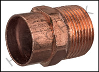 V1810 COPPER MALE ADAPTER 1