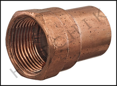 V1910 COPPER FEMALE ADAPTER 1