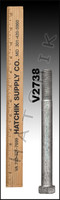 V2738 FLANGE BOLT 3/4"-10 X 8 HEX HEAD HHCS GALV