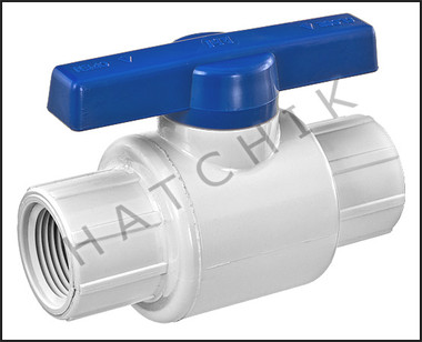 V4336 BALL VALVE PVC 3/4" THREADED