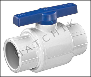 V4347 BALL VALVE PVC 1-1/2" SLIP