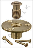 CM1904 MEYCO BRASS WOOD DECK ANCHOR