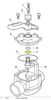 V4510 JANDY #3457 VALVE DIVERTER SEAL RING