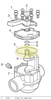 V4550 JANDY #1132 LARGE O-RING FOR VALVE     #151