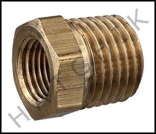 V5215 BRASS RED BUSHING 1/4" X 1/8 MPT X FPT