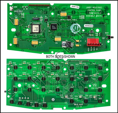 V5914 JANDY #6475LED4 P.C. BOARD RS CONTROLLER W/ MICRO CONTROLLER