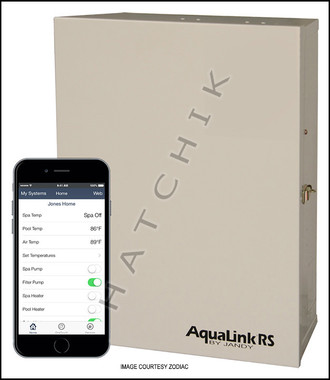V5960 JANDY AQUALINK RS-PS4 CONTROL  P&S POOL & SPA COMBO (PMP,HTR + 4 AUX)