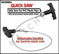 V7209 QUICK SAW - CABLE SAW FOR CUTTING PLASTIC PIPE