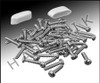 W3071 QUAKER QG-60194 STEP SCREW FOR MOST 8' STEPS (50 CT/BG)
