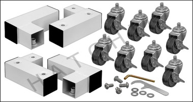 W5167 GLI CASTER KIT FOR HURRICANE I.G. REEL (8-CASTERS)