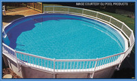 W8081 GLI BASE KIT A A/G FENCE   P-A-P PROTECT-A-POOL (8 SECT/2 END POST)