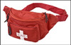 X1141 FANNY PACK RED W/ GUARD LOGO
