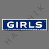 X4019 SIGN-"GIRLS" #40315 #40315