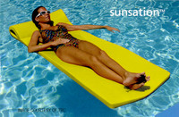 Y1000 SUNSATION POOL FLOAT 8020012 COLOR: YELLOW