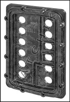 J6739 JANDY R0590005 MANIFOLD BACKPLATE