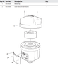 M1188 JANDY R0727600 BLOWER COVER PLATE AND BRACKET