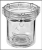 D7204 SMS #5580360 CLEAR PLASTIC DOME FOR STRAINER 1