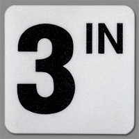 T4473 DECK MARKER - VINYL NON-SKID 3 IN        6IN X 6