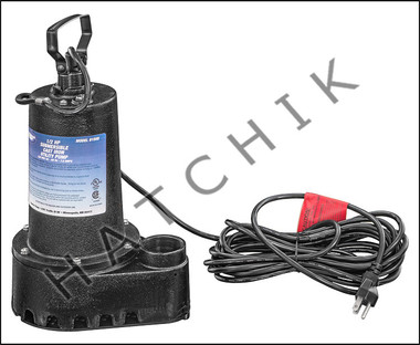 K1040 SUPERIOR SUMP PUMP 1/2HP MANUAL 25' CORD W/OUT FLOAT SWITCH