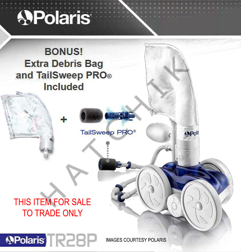 POLARIS TR28P POOL CLEANER HEAD \u0026 HOSE 