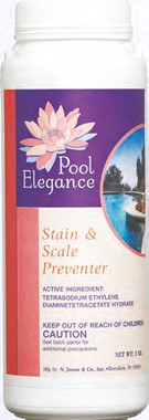 A3924 JONAS POOL ELEGANCE STAIN & SCALE CONTROL (12 X 1 QT.)