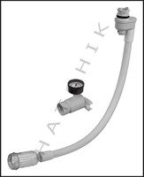 E1A20 HAYWARD #AX5600HWA1 WALL QUICK CONNECT HOSE, BOTTOM IN-LINE
