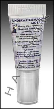 S4286 UNDERWATER MAGIC MOSAIC WHITE 2.1 2.1oz. TUBE