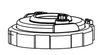 C1616 CMP POWERCLEAN TAB MAX LID & O-RING 25280-615-500